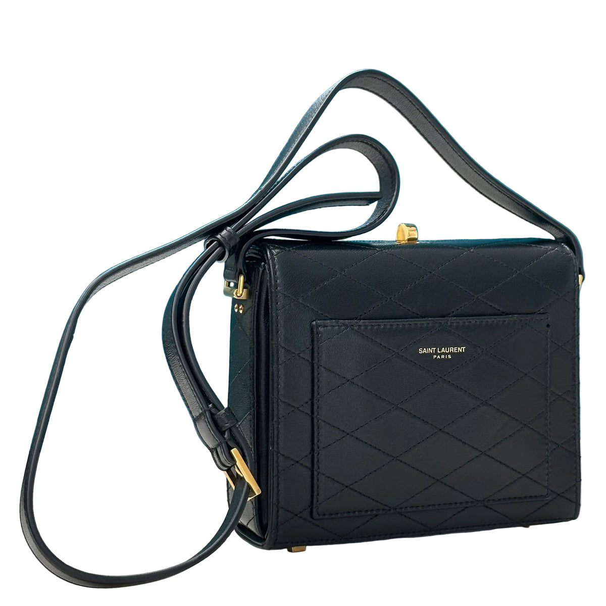 BORSA SAINT LAURENT MINI SQUARE QUILTED