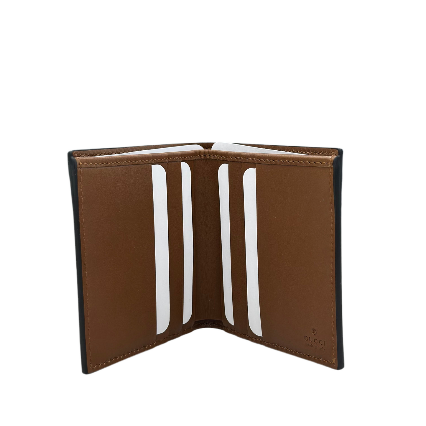PORTAFOGLIO GUCCI BI-FOLD GG EMBLEM