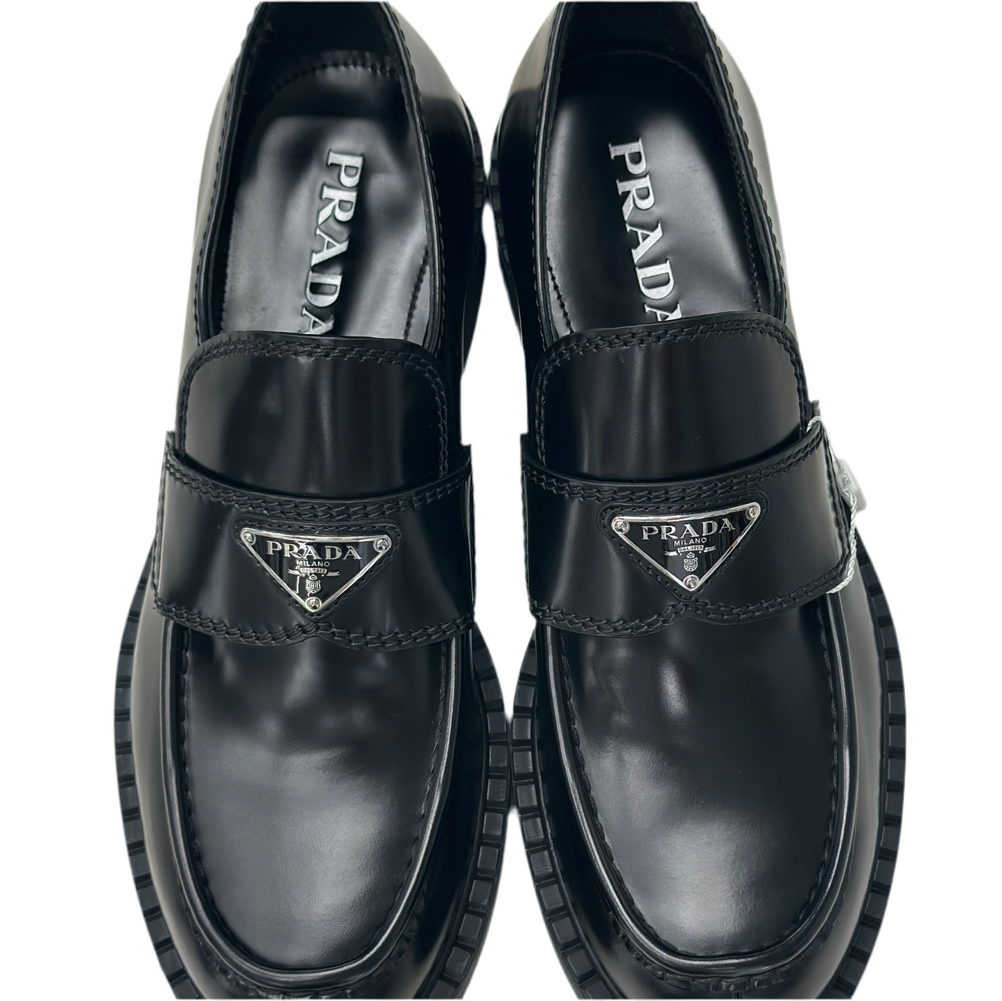 MOCASSINO PRADA CHOCOLATE