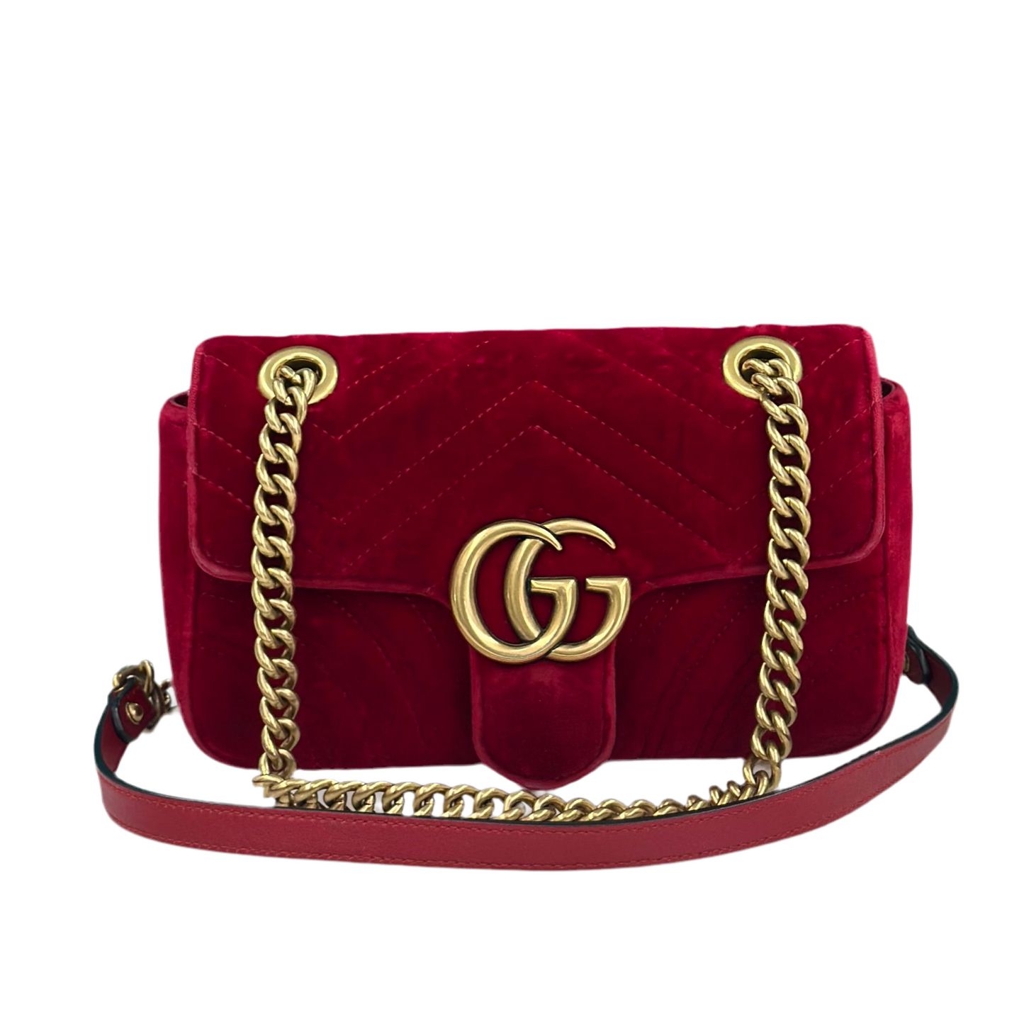 BORSA GUCCI MARMONT GG IN VELLUTO