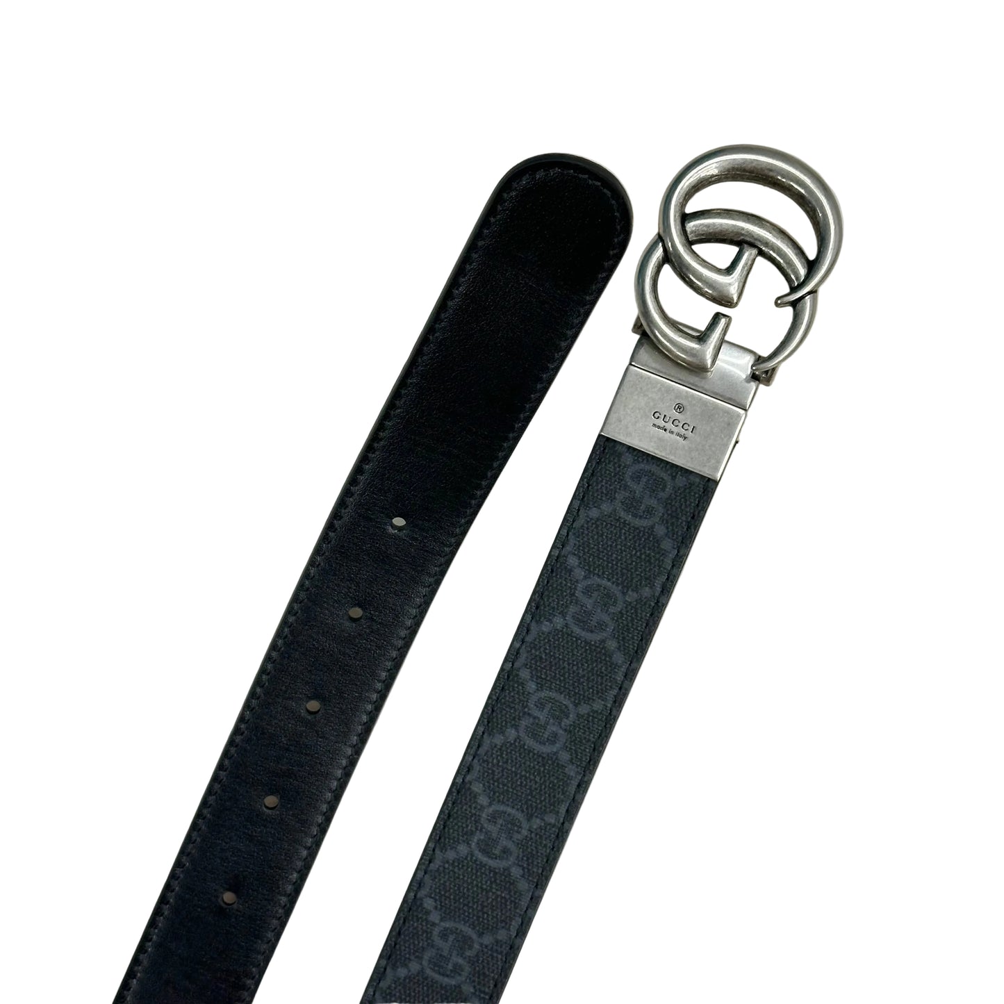 CINTURA GUCCI REVERSIBILE