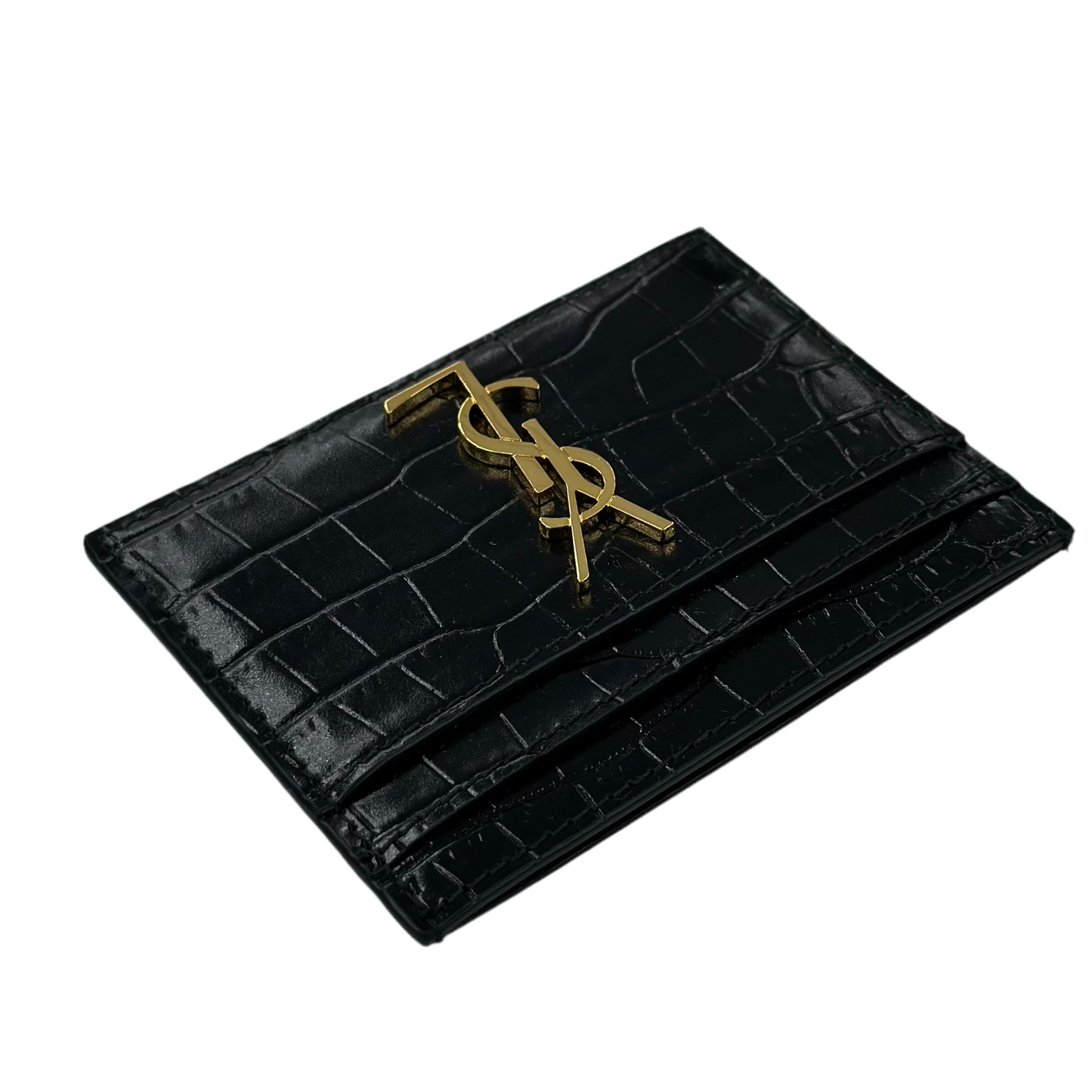 PORTACARTE SAINT LAURENT STAMPA COCCO