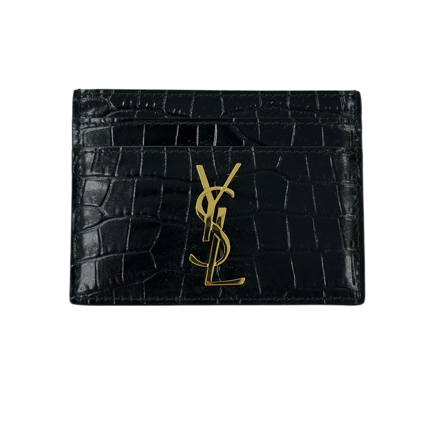 PORTACARTE SAINT LAURENT STAMPA COCCO