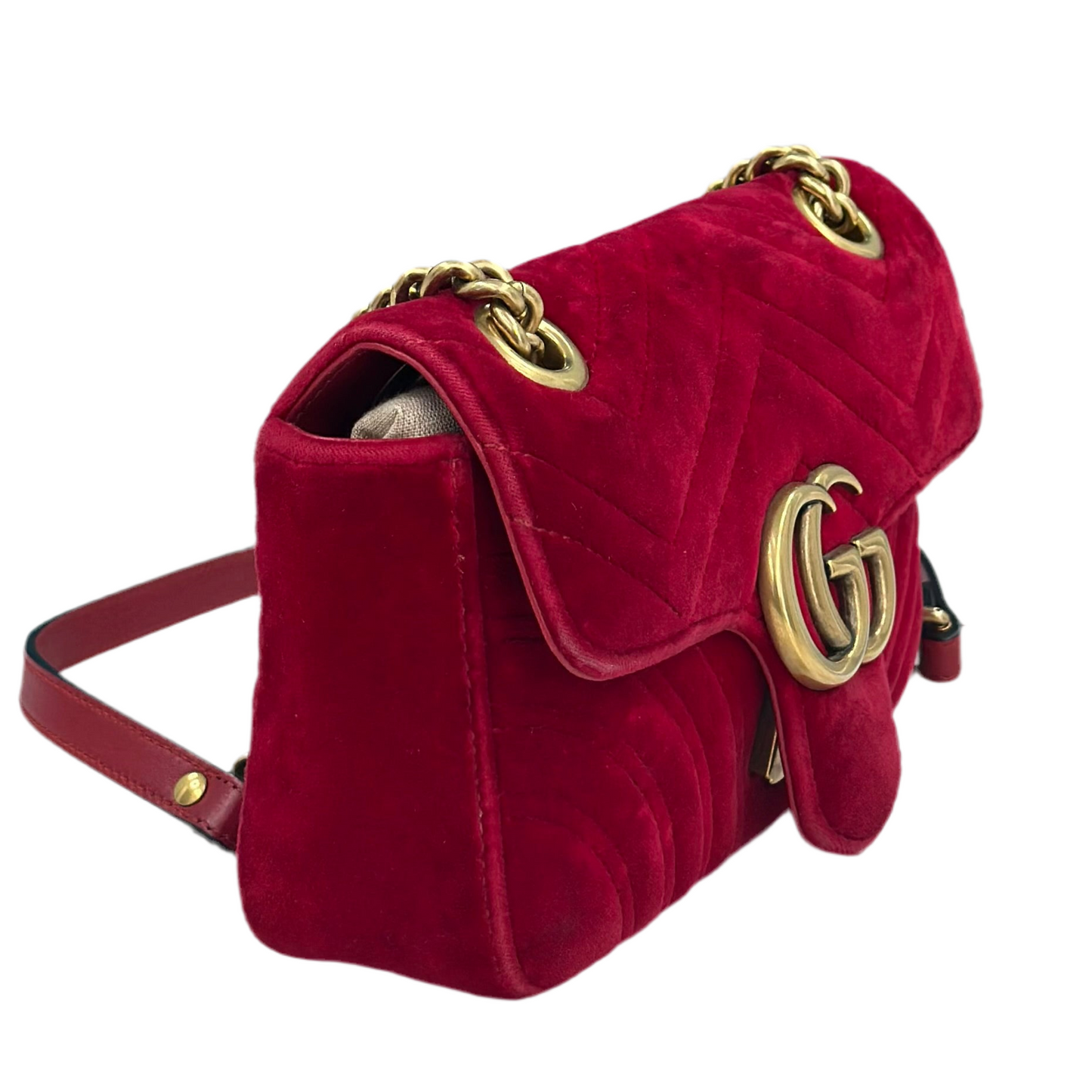 BORSA GUCCI MARMONT GG IN VELLUTO