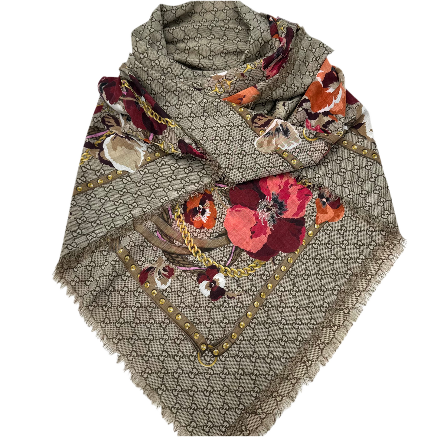 SCIALLE GUCCI BLOOM MONOGRAM