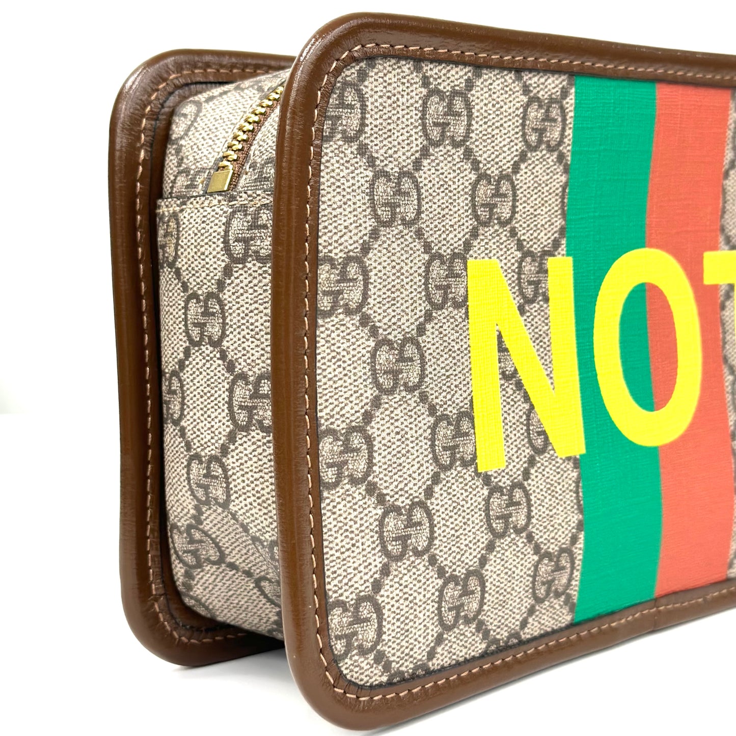 POCHETTE GUCCI GG SUPREME FAKE NOT
