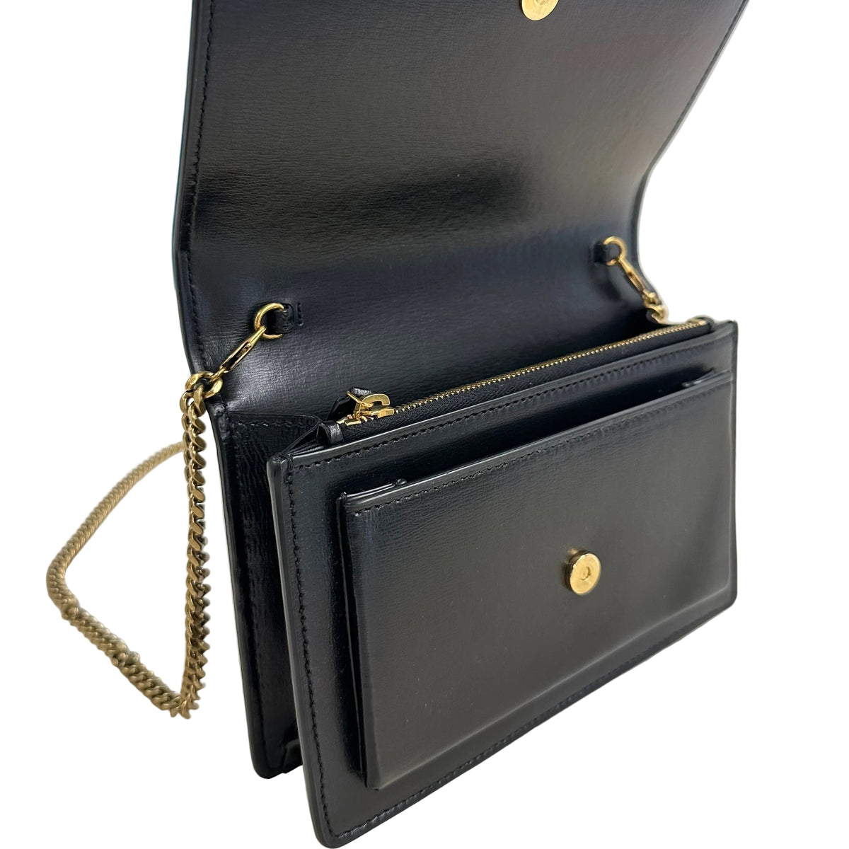 SAINT LAURENT SUNSET CHAIN WALLET
