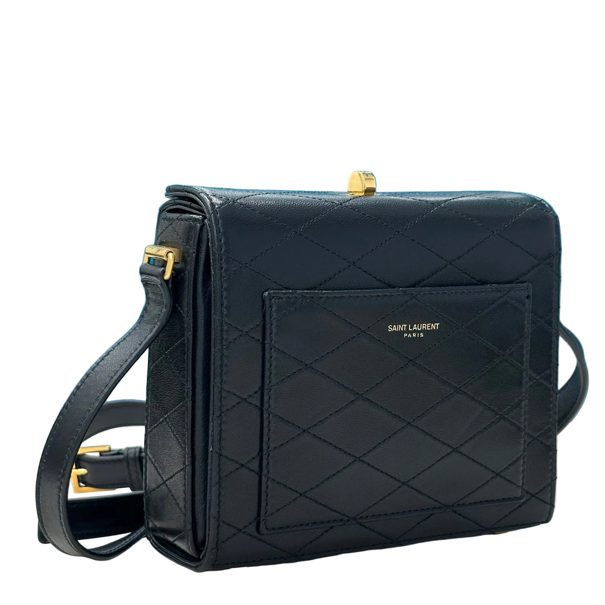 BORSA SAINT LAURENT MINI SQUARE QUILTED
