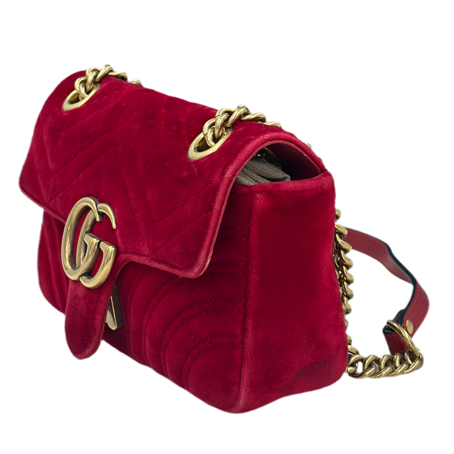 BORSA GUCCI MARMONT GG IN VELLUTO