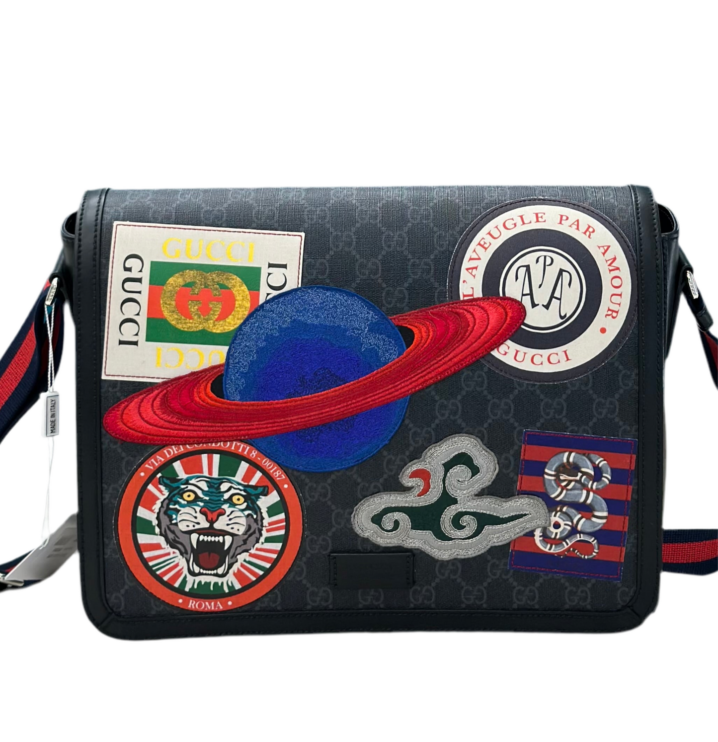 TRACOLLA GUCCI GG SUPREME NIGHT COURIER