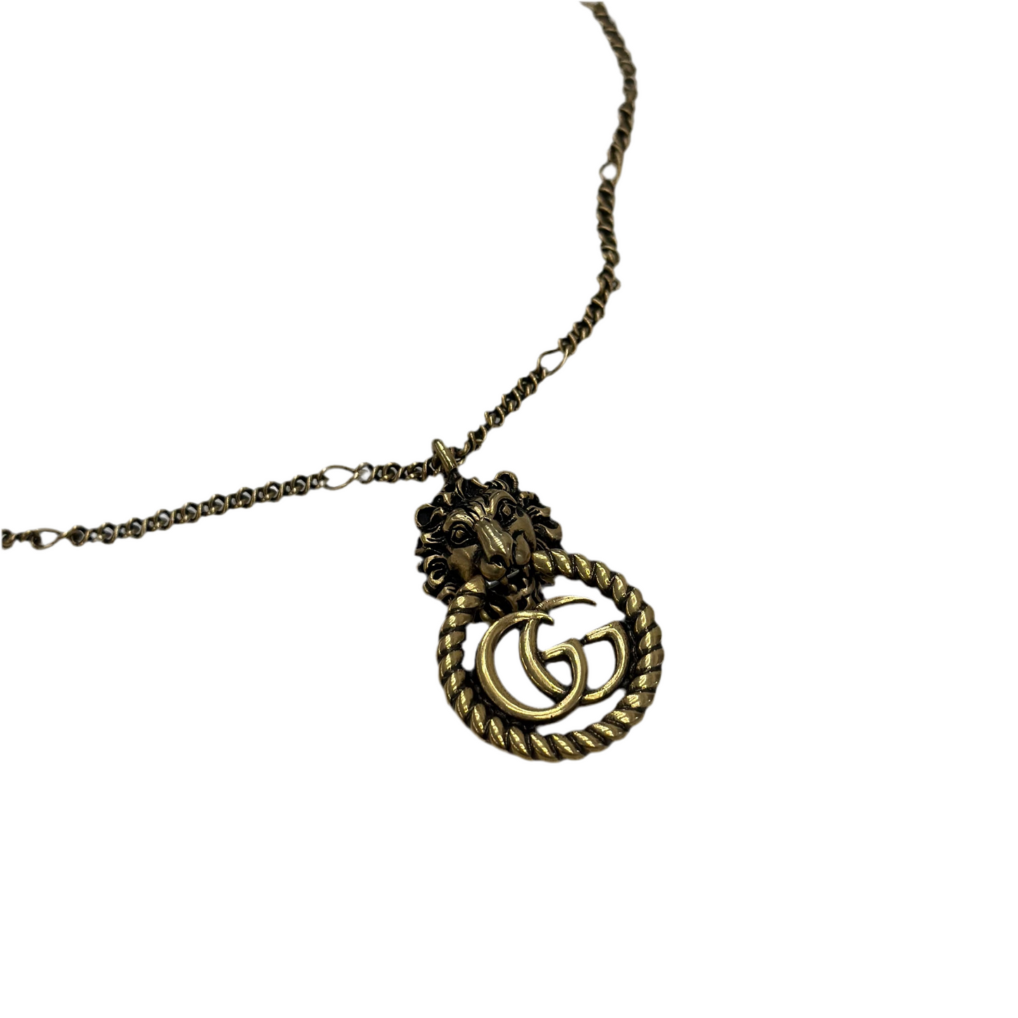 COLLANA GUCCI CON TESTA DI LEONE