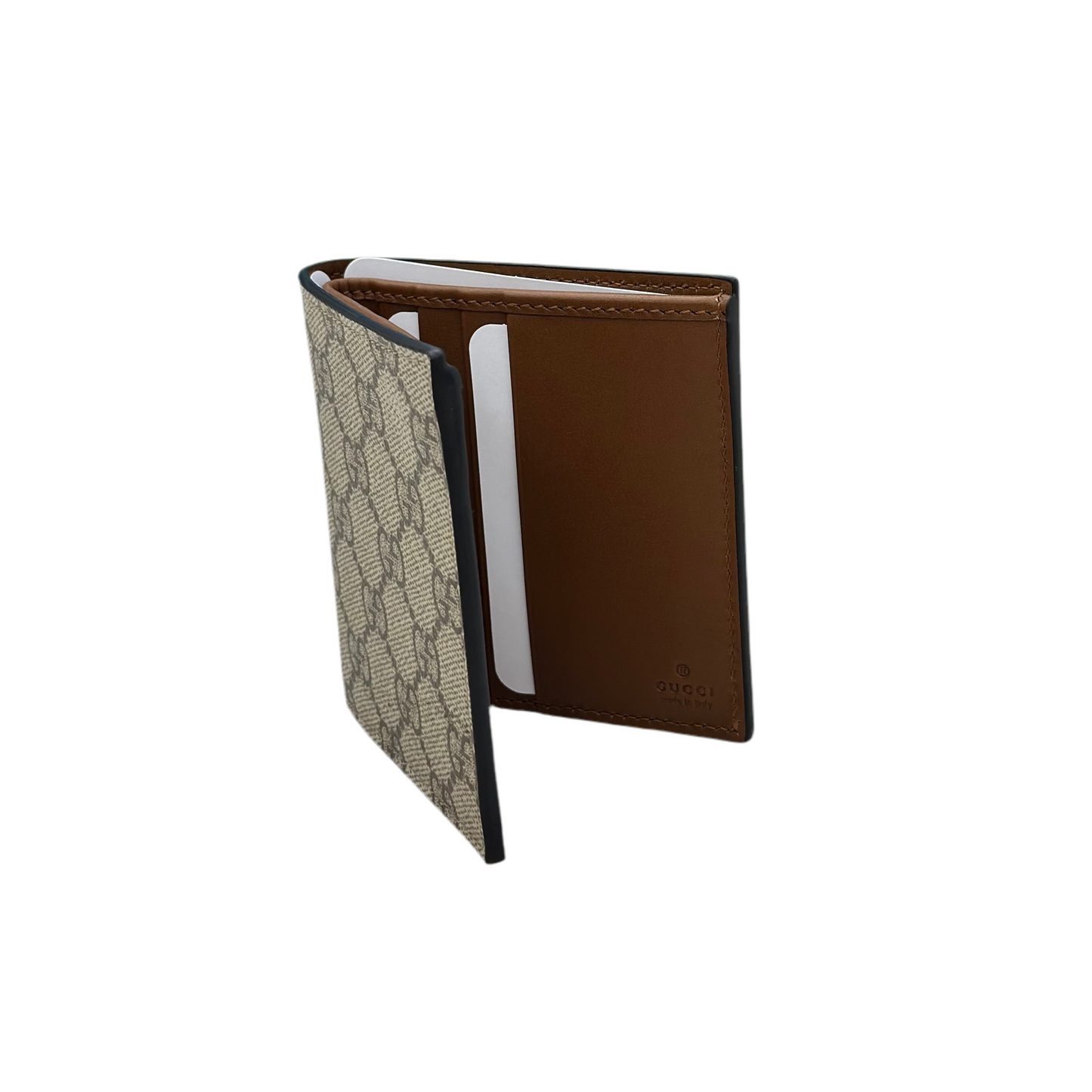 PORTAFOGLIO GUCCI BI-FOLD GG EMBLEM