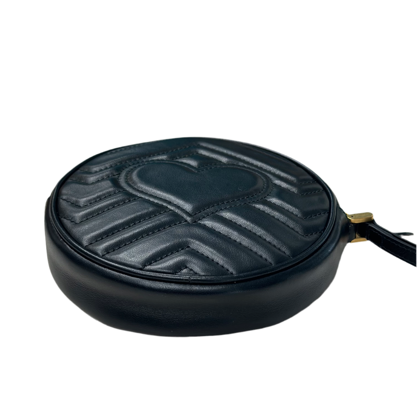 GUCCI GG MARMONT ROUND CLUTCH BAG