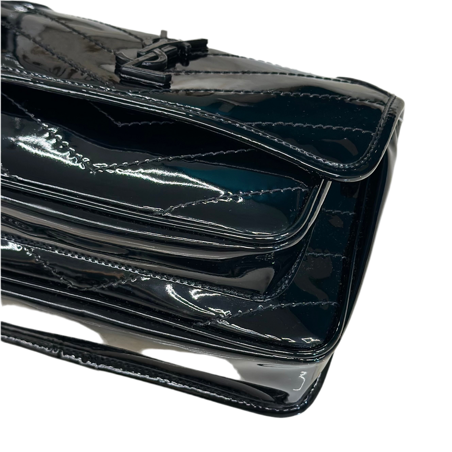 BORSA YVES SAINT LAURENT PATENT LEATHER NIKI BABY