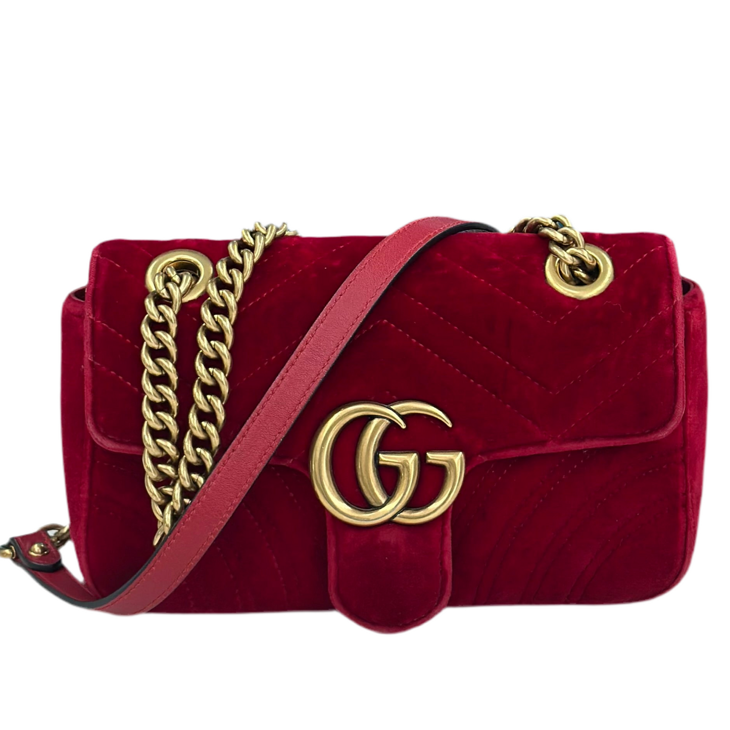 BORSA GUCCI MARMONT GG IN VELLUTO