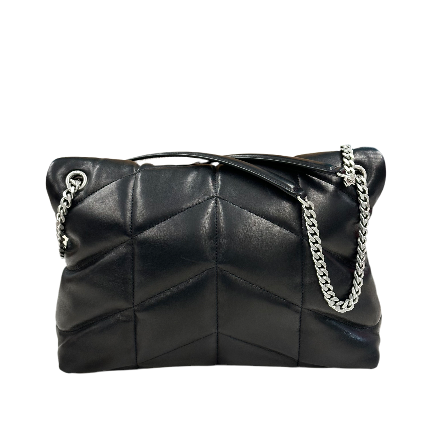 YSL Puffer Media In nappa trapuntata