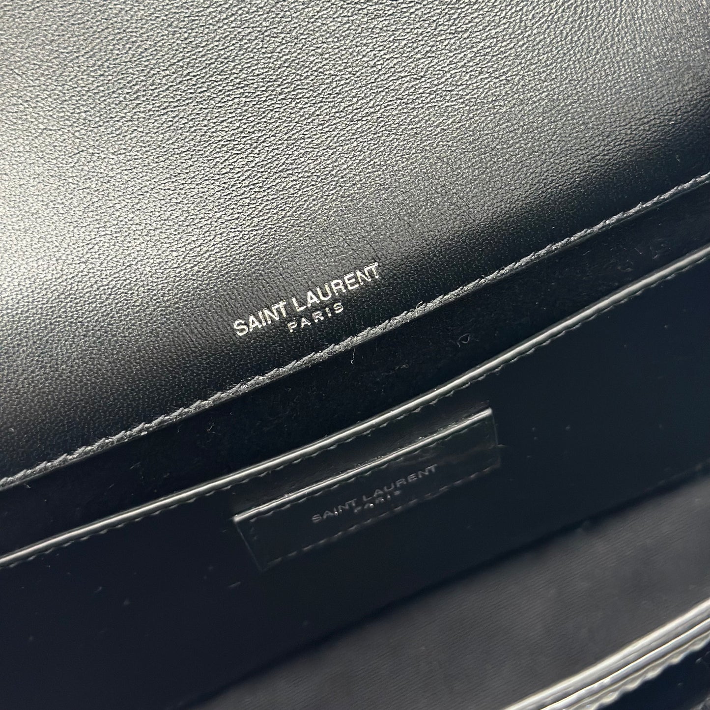 BORSA YVES SAINT LAURENT PATENT LEATHER NIKI BABY