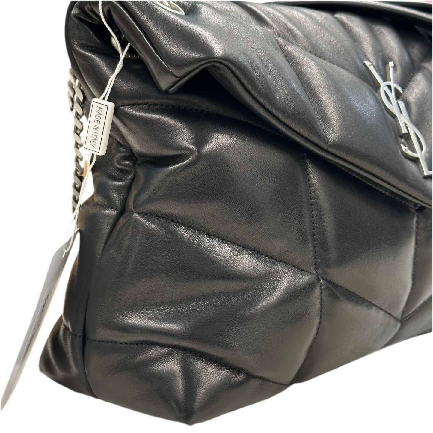 YSL Puffer Media In nappa trapuntata