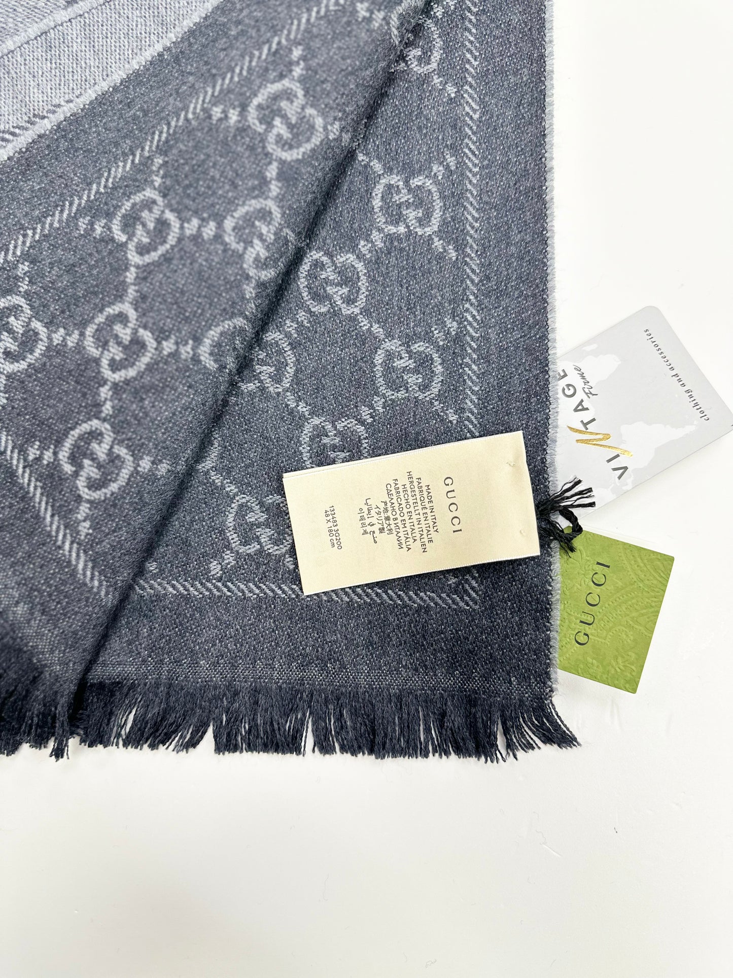 Sciarpa Gucci GG in Lana Jacquard