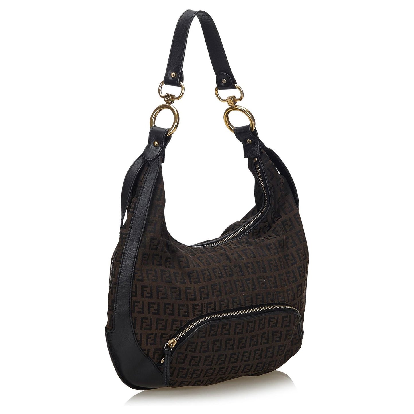 Borsa Hobo Fendi Brown