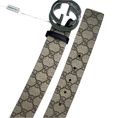 CINTURA GUCCI GG INTERLOCKING