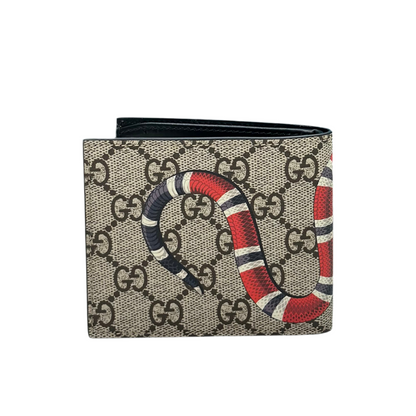PORTAFOGLIO GUCCI BI- FOLD KINGSNAKE