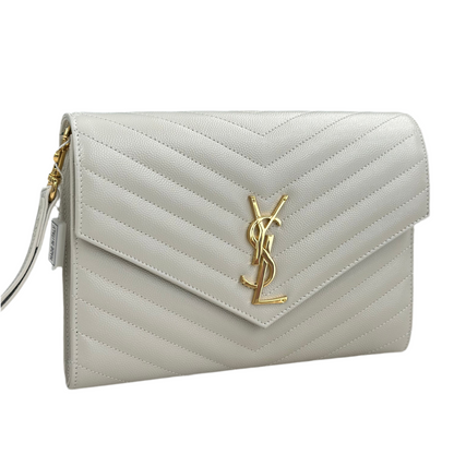 SAINT LAURENT CASSANDRE MATELASSÈ FLAP POUCH