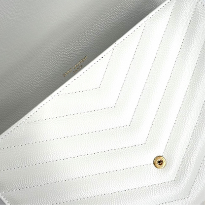 SAINT LAURENT CASSANDRE MATELASSÈ FLAP POUCH