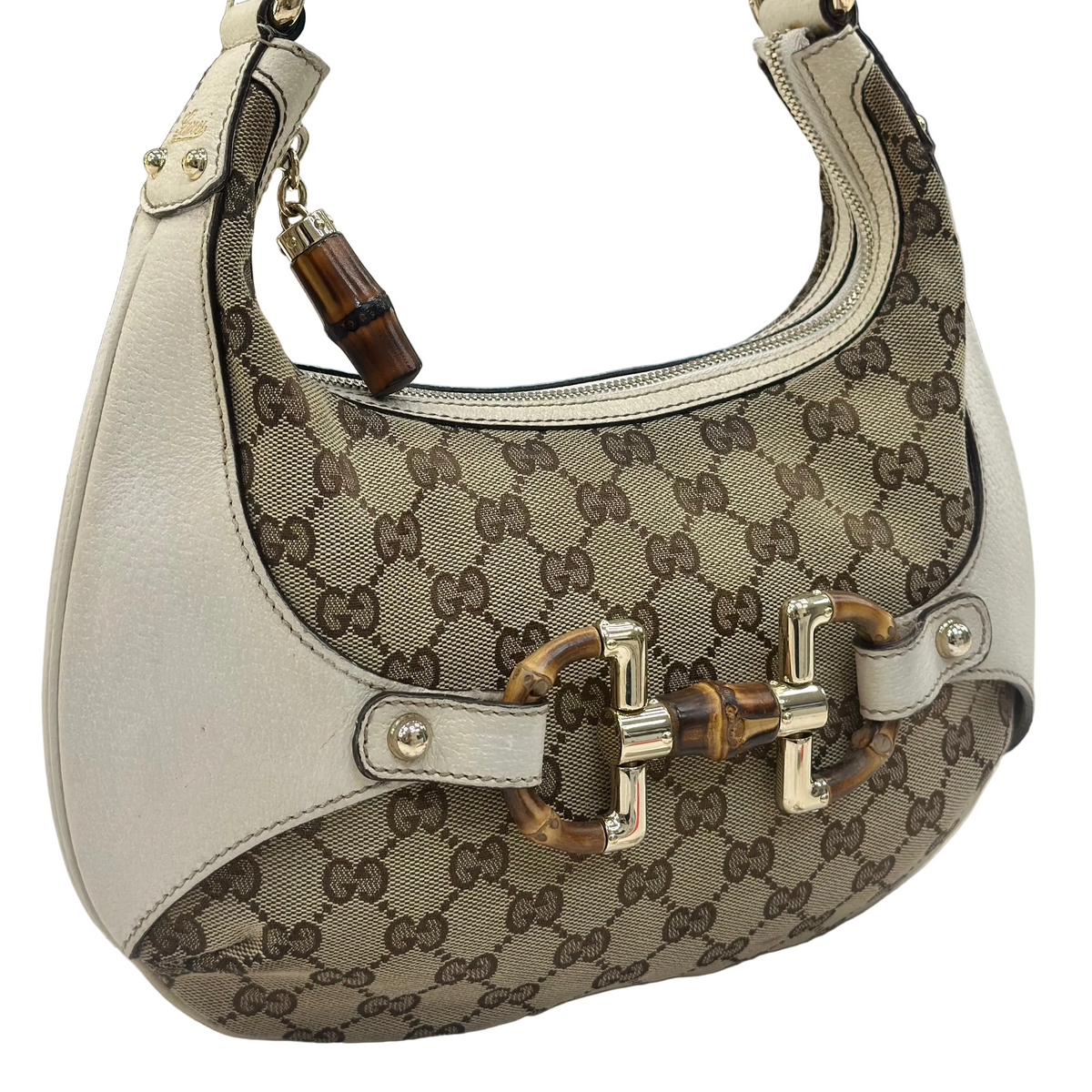 GUCCI HOBO HORSEBIT BAMBOO