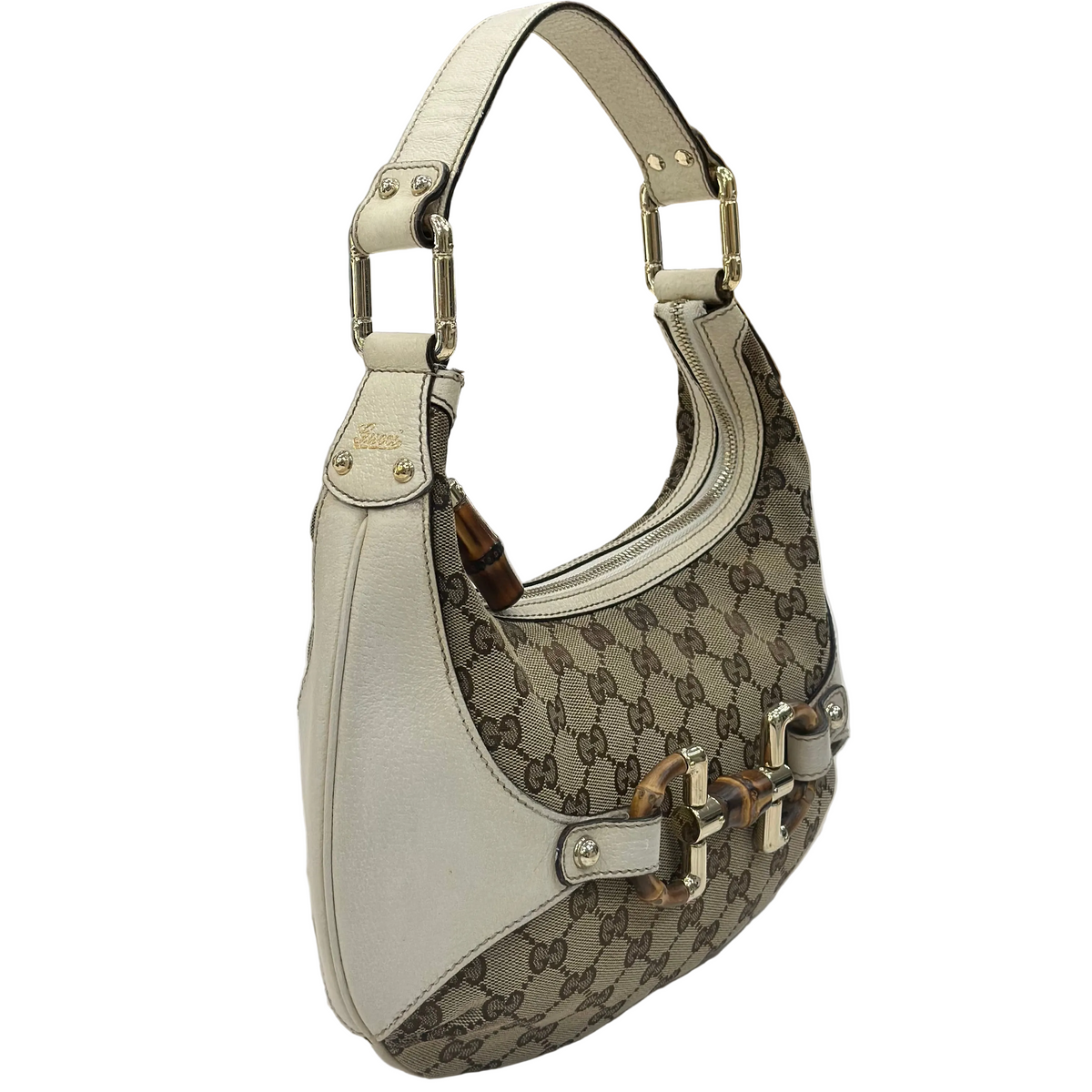 GUCCI HOBO HORSEBIT BAMBOO