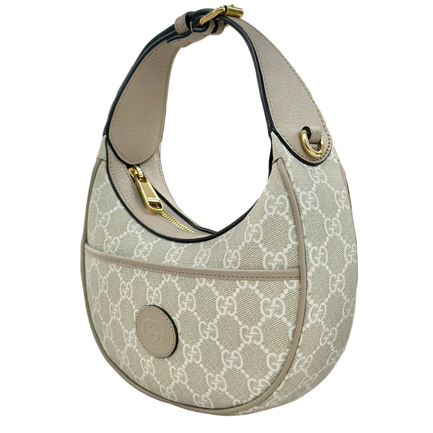 BORSA GUCCI MEZZALUNA MINI GG SUPREME