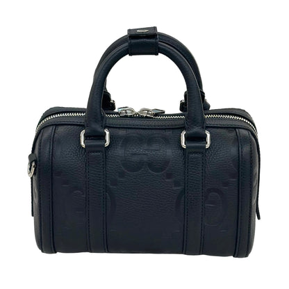 BAULETTO GUCCI JUMBO GG MINI DUFFLE BAG