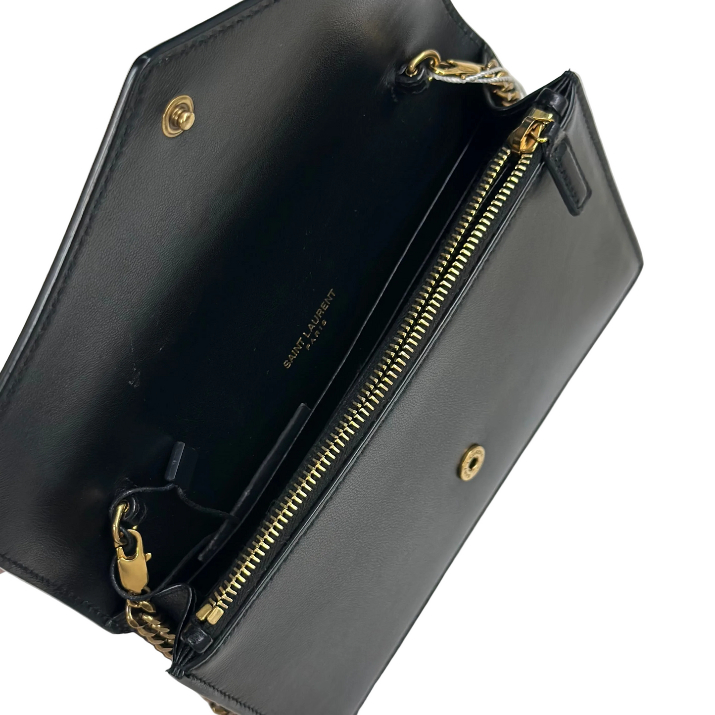 SAINT LAURENT ENVELOPE CHAIN WALLET