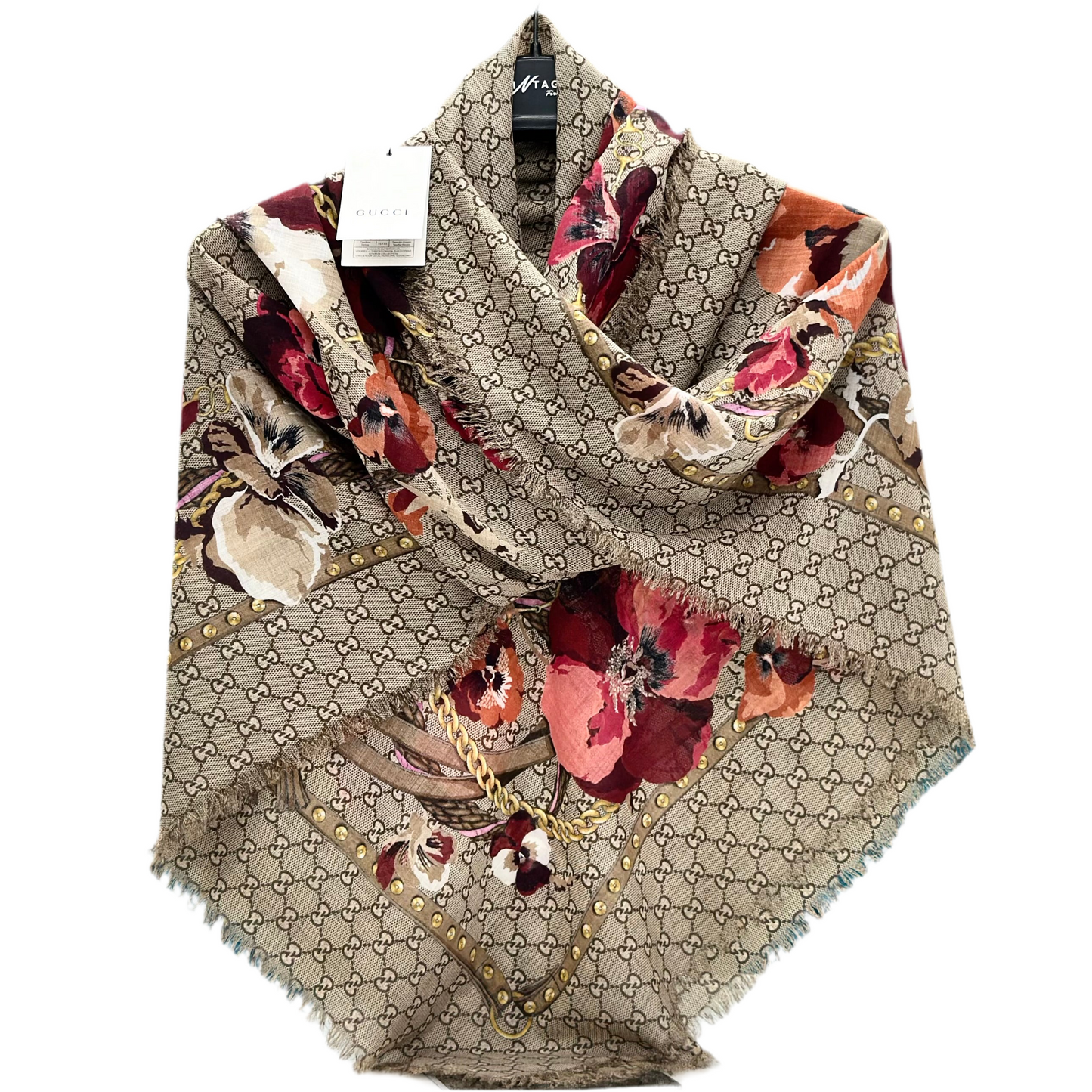 SCIALLE GUCCI BLOOM MONOGRAM