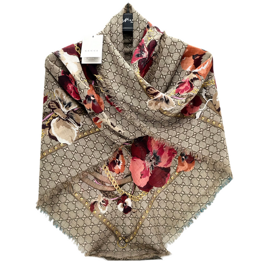 SCIALLE GUCCI BLOOM MONOGRAM