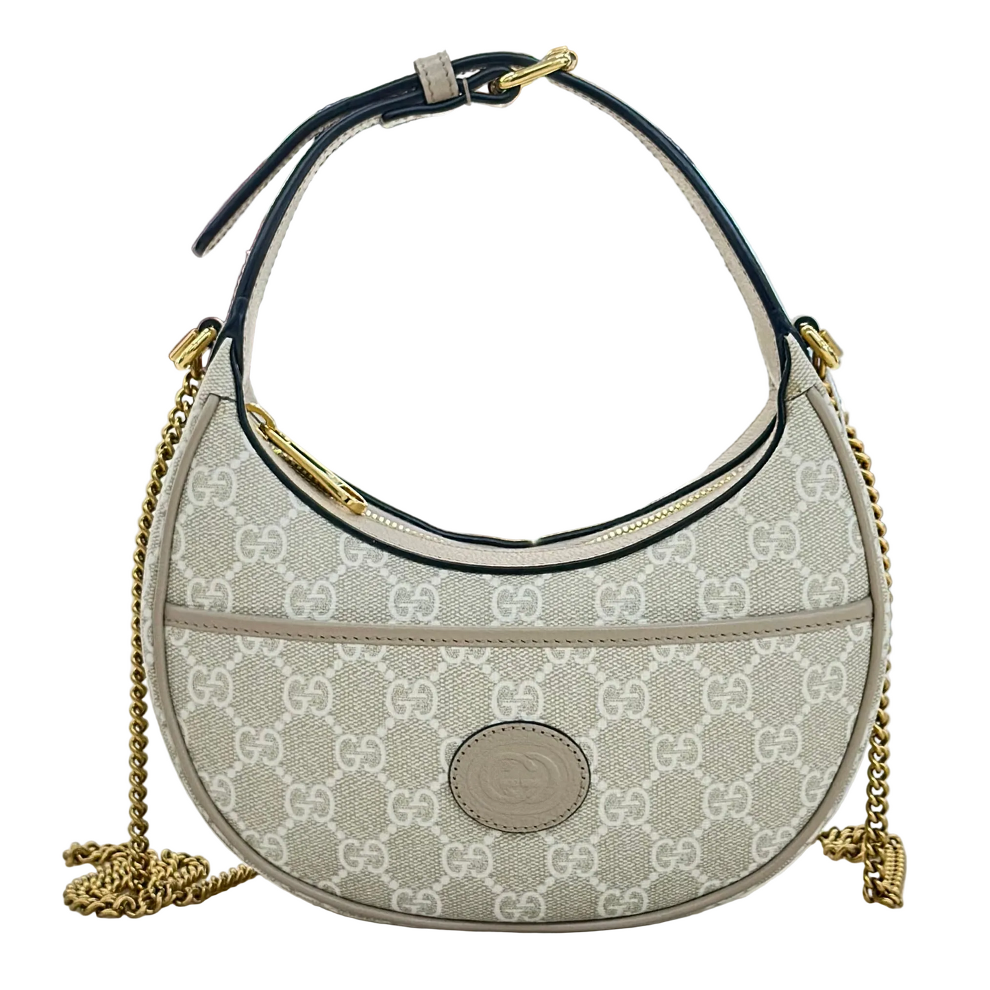 BORSA GUCCI MEZZALUNA MINI GG SUPREME