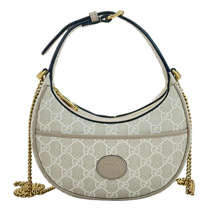 BORSA GUCCI MEZZALUNA MINI GG SUPREME