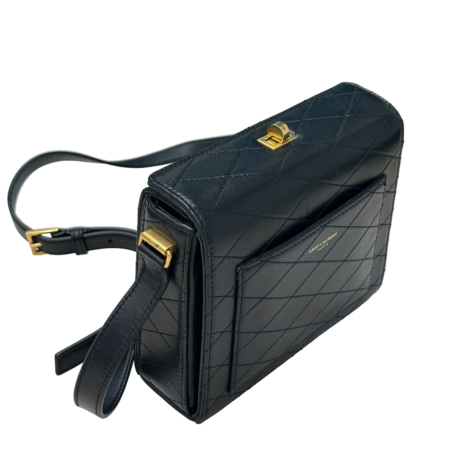 BORSA SAINT LAURENT MINI SQUARE QUILTED