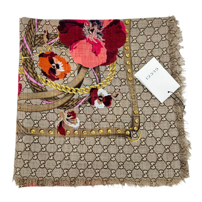 SCIALLE GUCCI BLOOM MONOGRAM