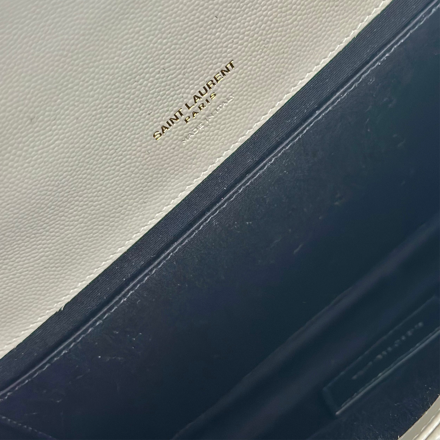 SAINT LAURENT CASSANDRE MATELASSÈ FLAP POUCH