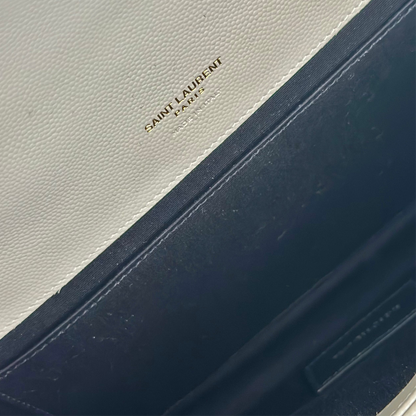 SAINT LAURENT CASSANDRE MATELASSÈ FLAP POUCH