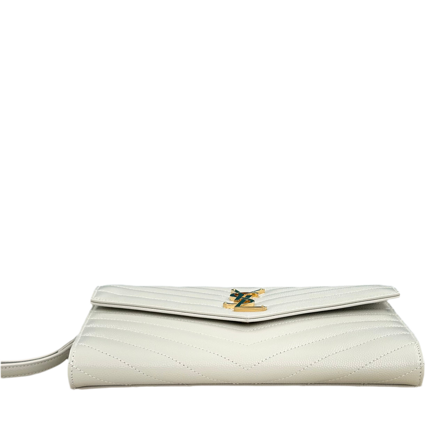 SAINT LAURENT CASSANDRE MATELASSÈ FLAP POUCH