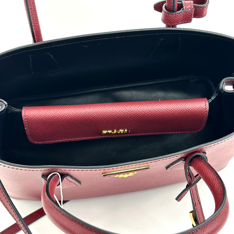 Prada Saffiano Bordeaux Medium