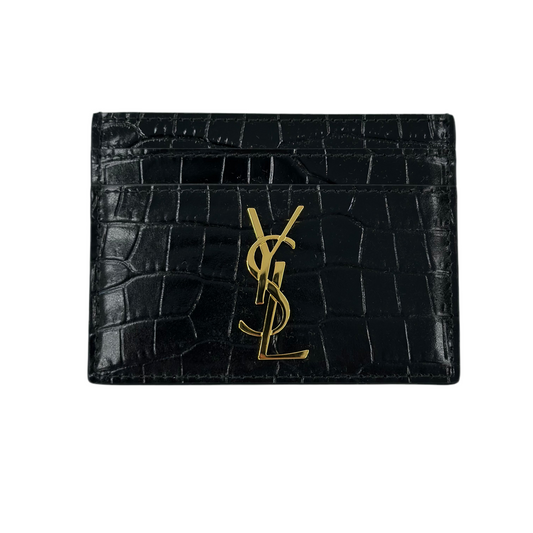 PORTACARTE SAINT LAURENT STAMPA COCCO