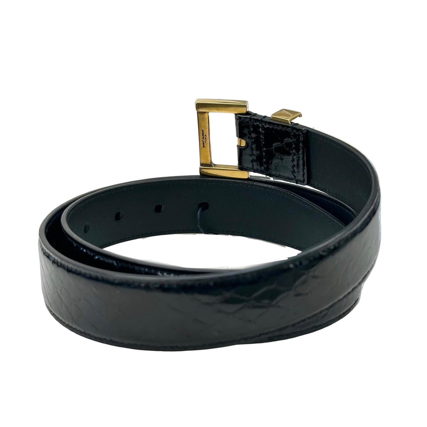 CINTURA SAINT LAURENT STAMPA PITONE