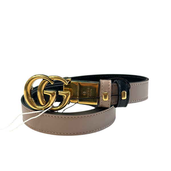 CINTURA GUCCI MARMONT REVERSIBILE