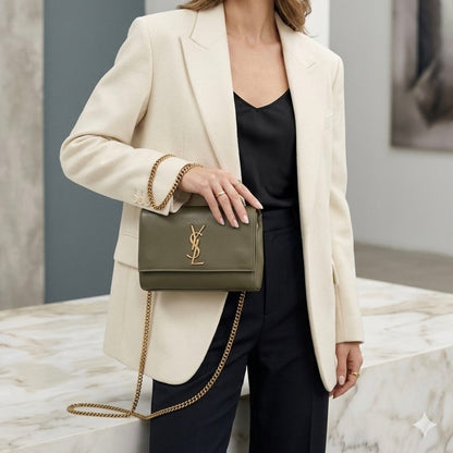 SAINT LAURENT KATE REVERSIBILE