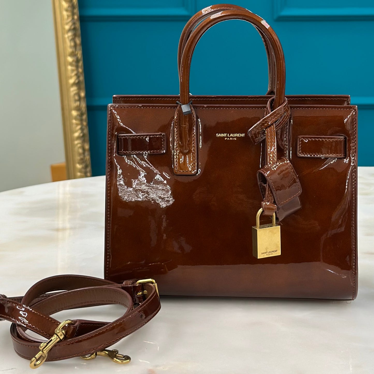 BORSA SAINT LAURENT SAC DE JOUR NANO