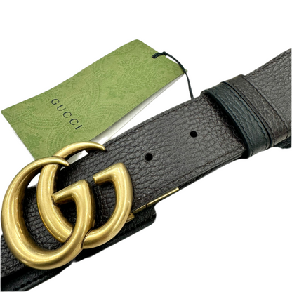 CINTURA GUCCI GG REVERSIBILE