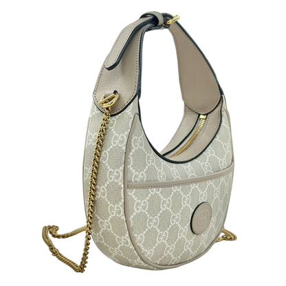 BORSA GUCCI MEZZALUNA MINI GG SUPREME